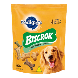 Biscoito Pedigree Biscrok para Cães Adultos Multi 500 g