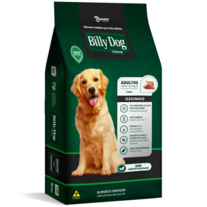 Ração Premium Billy Dog Ossinho Sabor Carne 7kg