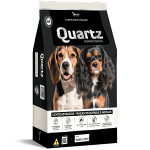 Quartz Light/Castrados - Raças pequenas e médias - Sabor frango e arroz 3kg