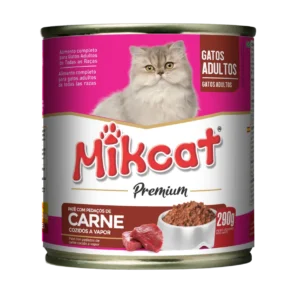 Patê Lata Mikcat Carne 290g