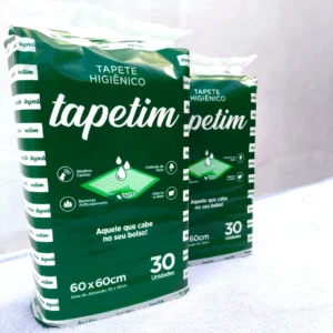 Tapete Higienico 60x60cm Tapetim 30 unidades