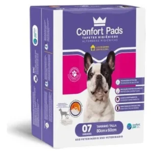 Confort Pads tapete higiênico cães 7 unidades 80x60cm