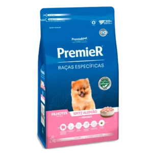 Ração Premier Raças Específicas Spitz Alemão Filhotes Sabor Frango 2,5 kg