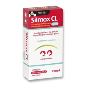 Silmox CL 150mg Antibiótico Vansil 10 comprimidos