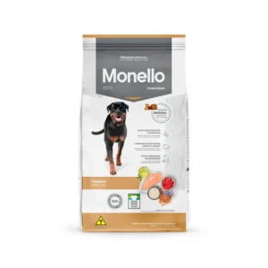 Ração Monello Dog Tradicional para Cães Adultos Sabor Frango 15kg